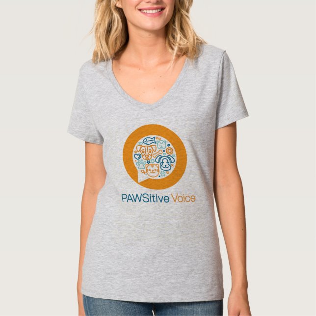 PAWSitively Awesome Women's Loose Fit T-Shirt (Front)