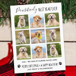 Pawsitively Best Year Ever Dog Pet Photo Collage Holiday Postcard<br><div class="desc">Pawsitively Best Year Ever ! According to the dogs! Add a little cute humor and send holiday wishes with this adorable and funny 'Pawsitively Best Year Ever ' - pet dog photo collage card. It's been a crazy year, and with the pandemic a lot of humans have been working from...</div>