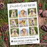 Pawsitively Best Year Ever Dog Pet Photo Collage Note Card