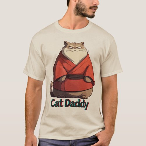  Pawsitively Cat Daddy Cat    Feline Lover Gift T_Shirt