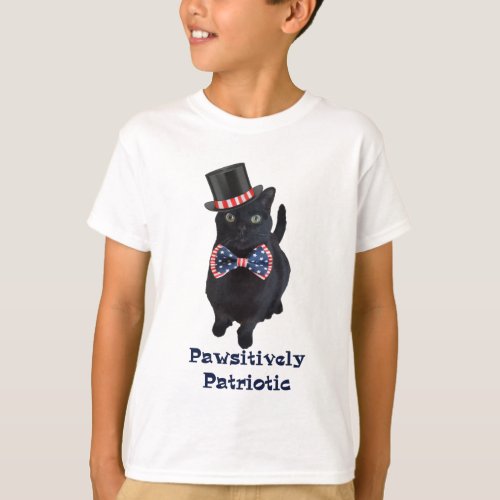 Pawsitively Patriotic T_Shirt