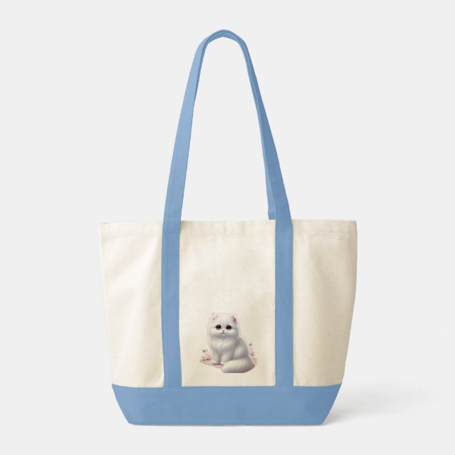 Pawsitively Persian Eco Tote (Back)