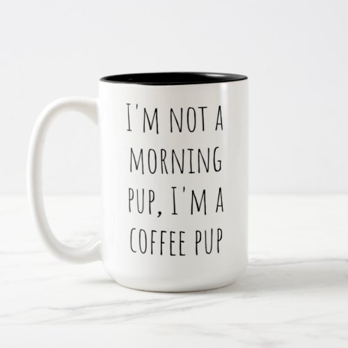 Pawsitively Punny Coffee Cup _ Cute Dog Wordplay