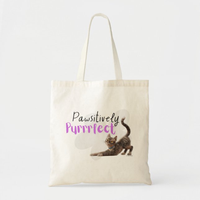 Pawsitively Purrrfect Tote Bag (Front)