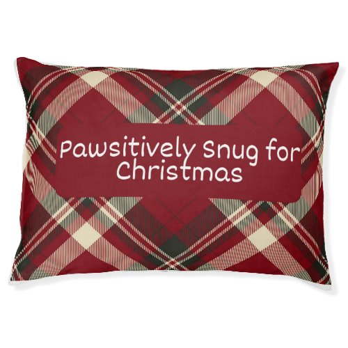 Pawsitively Snug for Christmas _ Dog Bed