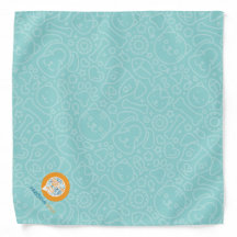 PAWSitively Teal Dog Bandanna