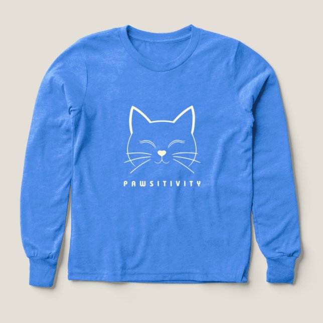 PAWSITIVITY Tri-Blend SHIRTS (Design Front)