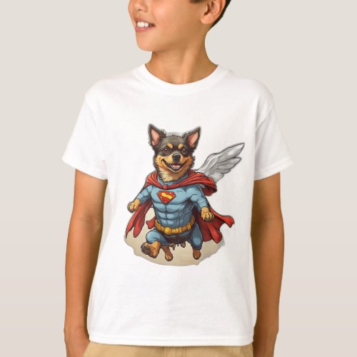 Pawsome Adventures Where Bravery Meets Wagging Ta T_Shirt