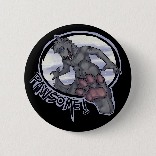 pawsome button (Front)