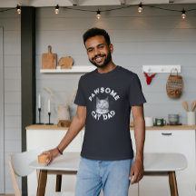 Pawsome Cat Dad - Personalizable Cat Photo