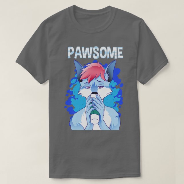 Pawsome I Fandom Cospaly 18 T-Shirt (Design Front)