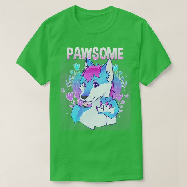 Pawsome I Fandom Cospaly 3 T-Shirt (Design Front)
