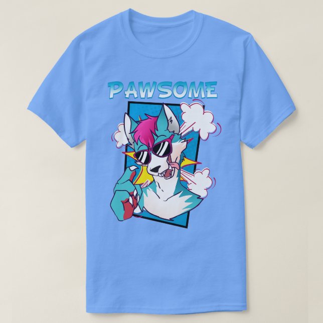 Pawsome I Fandom Cospaly 5 T-Shirt (Design Front)