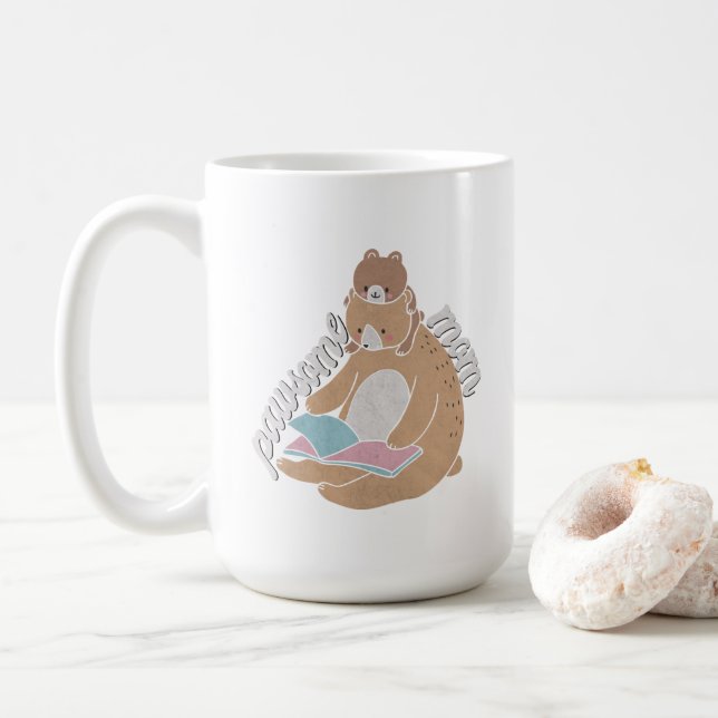 Pawsome Mom Coffee Mug (With Donut)
