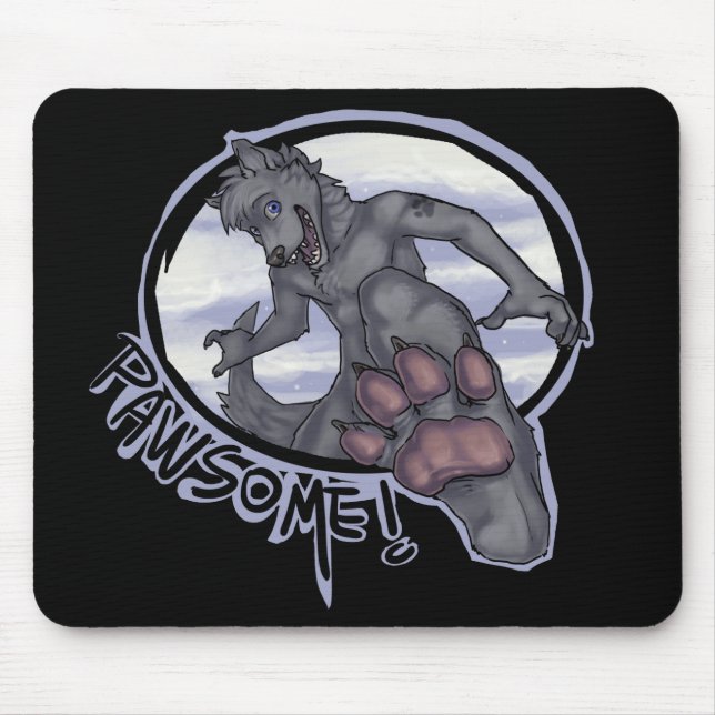 pawsome mouse pad (Front)