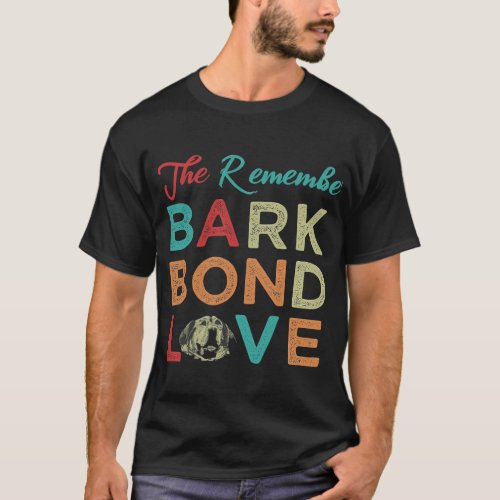 Pawsome Pups Bark Bond Love T_Shirt