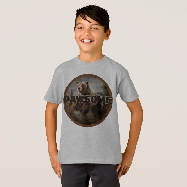 Pawsome T-Shirt (Front Full)