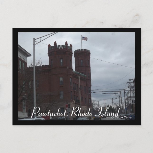 Pawtucket, Rhode Island Postcard (Front)