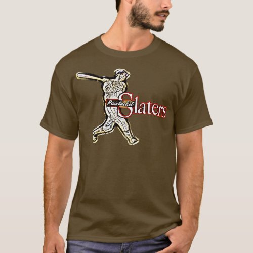 Pawtucket Slaters Baseball T_Shirt