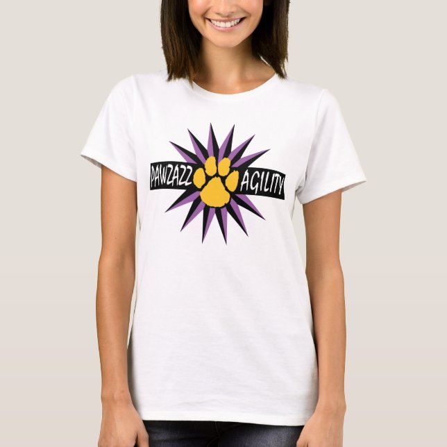 PAWZAZZ Starburst Logo T-Shirt (Front)
