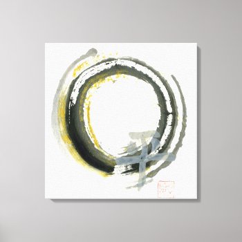 Pax Enso Canvas Print by Zen_Ink at Zazzle