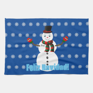 Pax The snowman Kitchen Towel