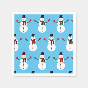 pax the snowman napkins