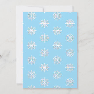 pax the snowman party  invitation