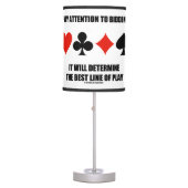 Pay Attention To Bidding Will Determine Best Line Table Lamp (Front)