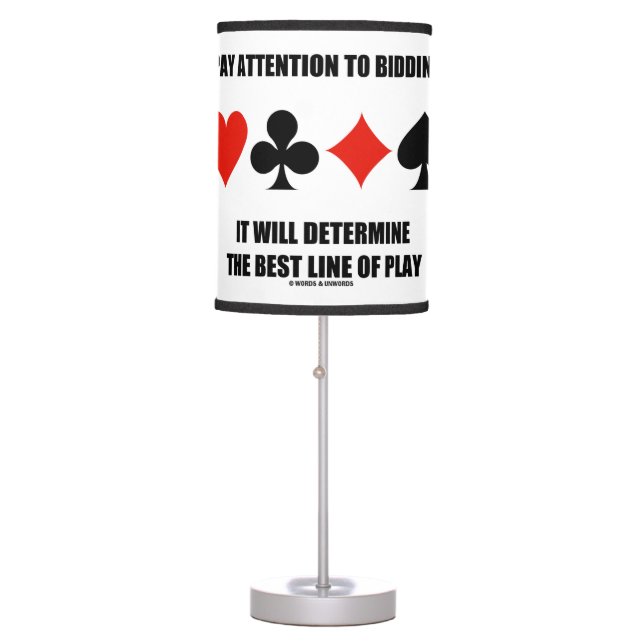 Pay Attention To Bidding Will Determine Best Line Table Lamp (Front)