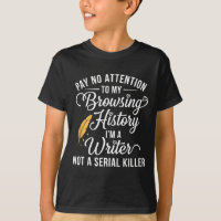 Pay attention to browsing history a writer funny