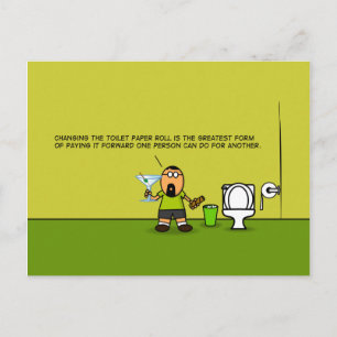 Pay it Forward Postcard