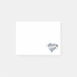Pay love with love illustrated Portuguese proverb  Post-it Notes
