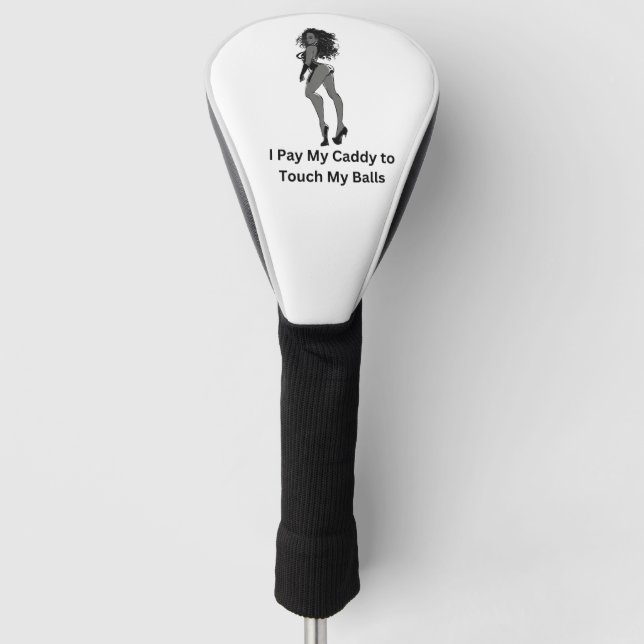 Pay My Caddy Golf Head Cover (Front)
