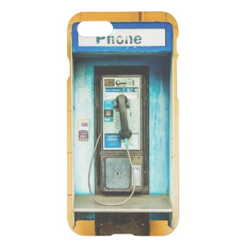 Pay Phone Booth Iphone Se/8/7 Case by jonicool at Zazzle