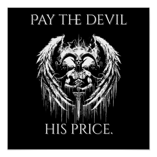 Pay the Devil His Price Poster (Front)