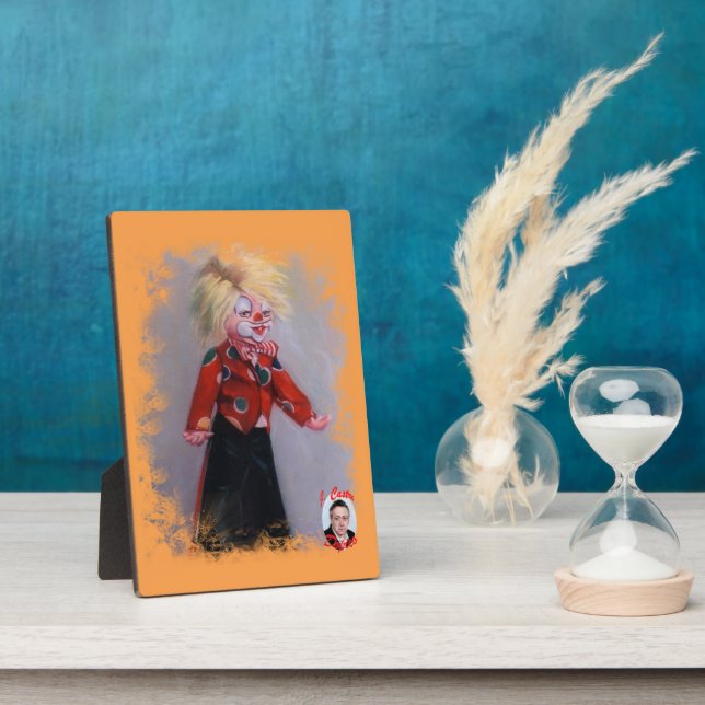 Payaso/Pallaso/Clown Plaque (Side)