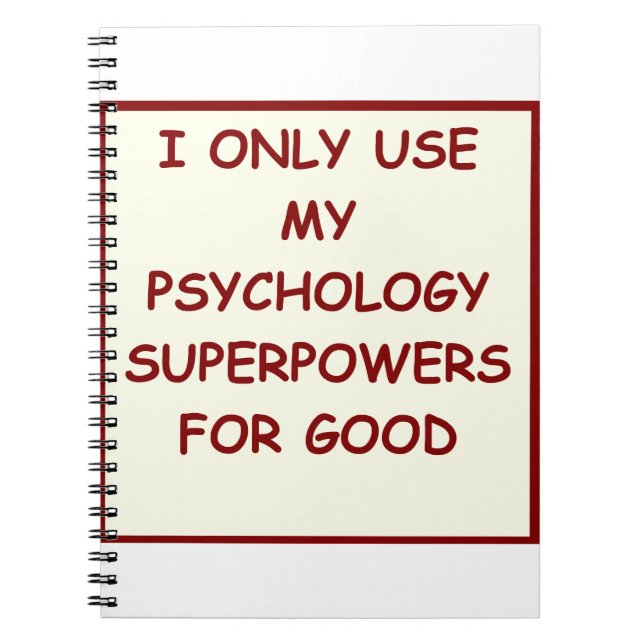 paychology psychologist notebook (Front)