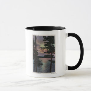 Payette Lake, ID - Evintide on Lake Scene Mug