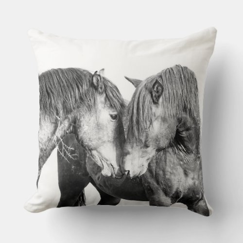 Paying Respect Throw Pillow