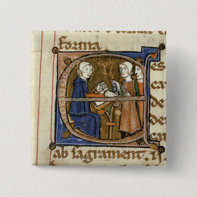 Paying taxes pinback button (Front)