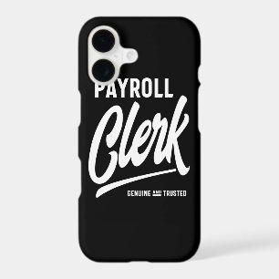 Payroll Clerk Job Title Gift iPhone 17 Case