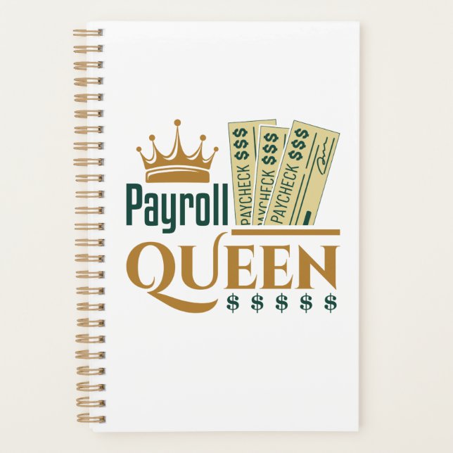 Payroll Queen Planner (Front)