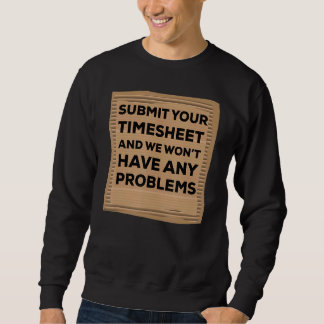 Payroll Specialist Team Employee Appreciation Card Sweatshirt