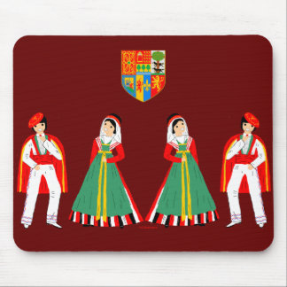 Pays Basque, Aquitaine, France Mouse Pad