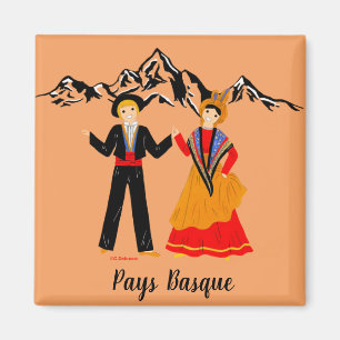 Pays Basque, France Magnet