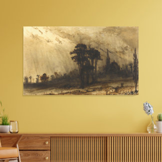 Paysage Canvas Print