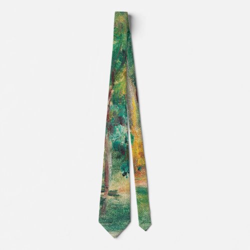 Paysage _ Pierre_Auguste Renoir Neck Tie