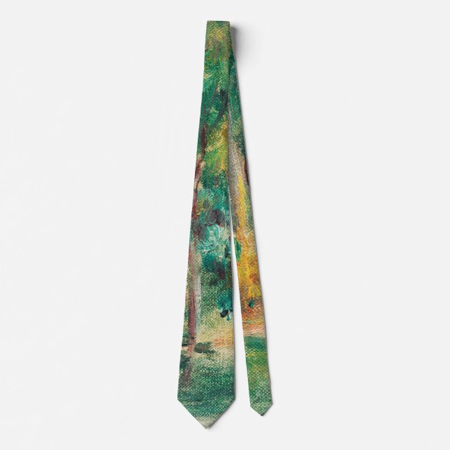 Paysage - Pierre-Auguste Renoir Neck Tie (Front)