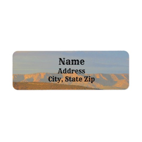 Payson Arizona Landscape Photo Southwest Mountains Label